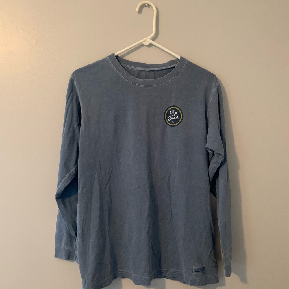Life is good long sleeve tee